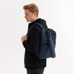 Толстовка на молнии с капюшоном MATEO черная — изображение 8