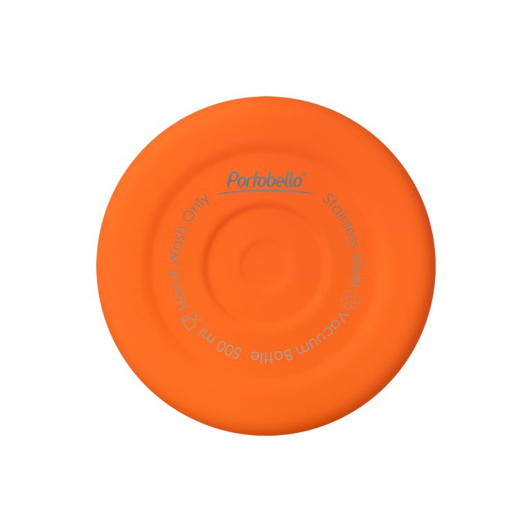 Термобутылка вакуумная герметичная Прима (Prima), оранжевая — изображение 5