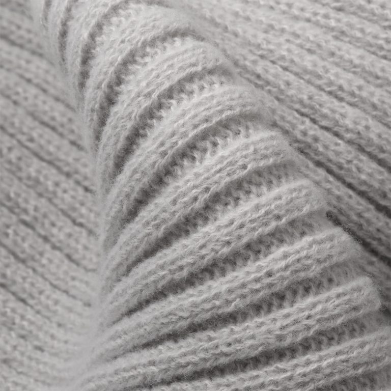 Шарф Форгес (Forges) вязаный, серый — изображение 6