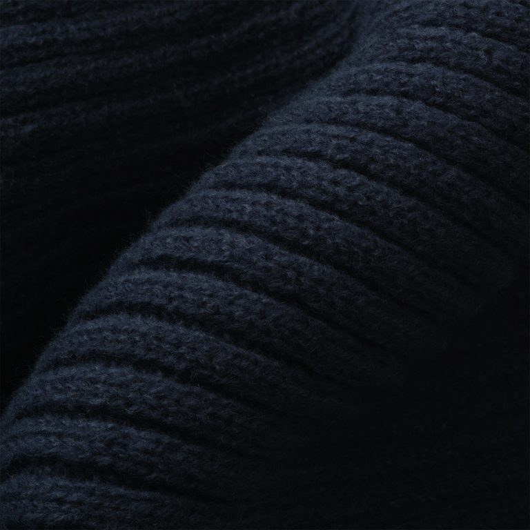 Шарф Форгес (Forges) вязаный, синий — изображение 6