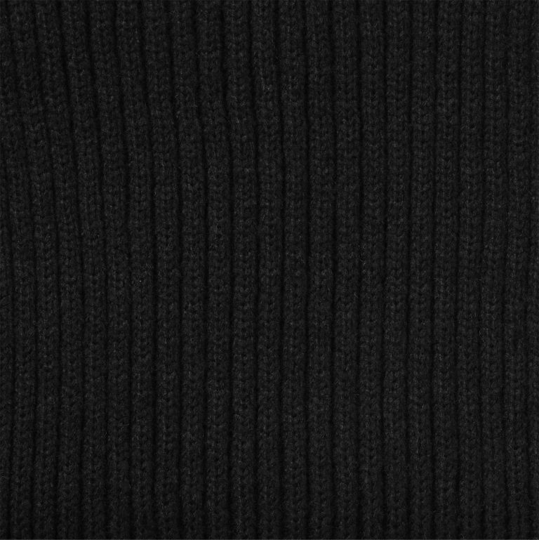 Шарф Форгес (Forges) вязаный, черный — изображение 8