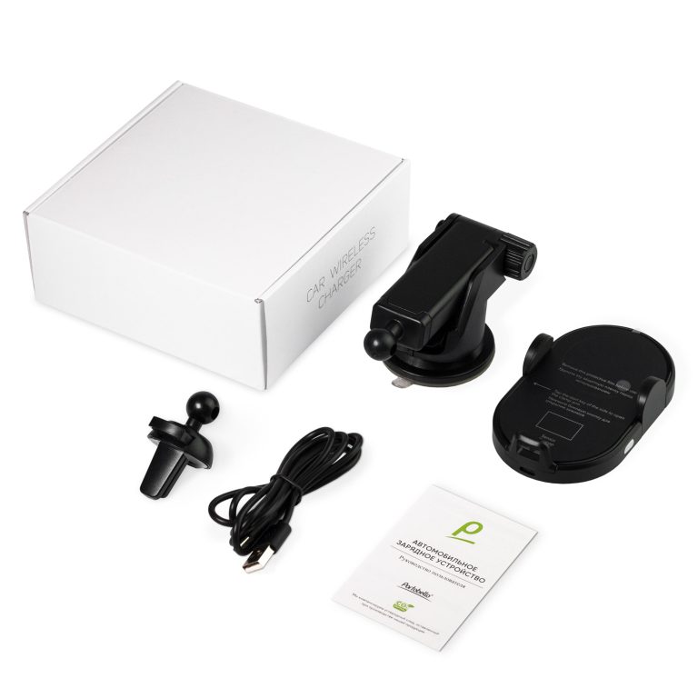 Автомобильный держатель для смартфона Нова (Nova) 15W с функцией беспроводной зарядки — изображение 8