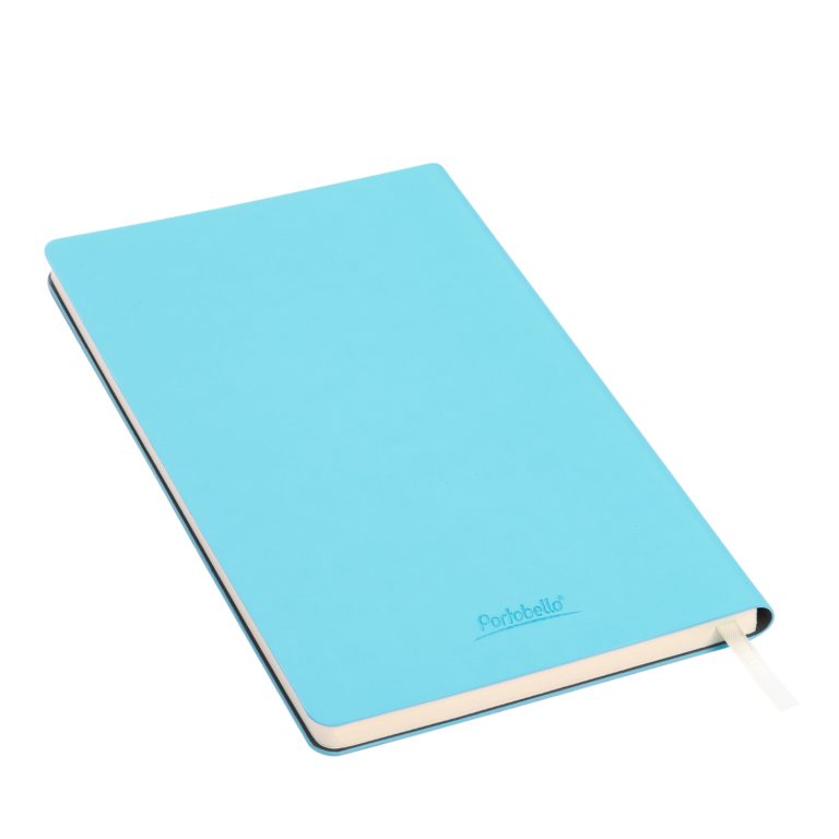 Ежедневник Спарк (Spark) недатированный, лазурный (без упаковки, без стикера, с серой подложкой) — изображение 3