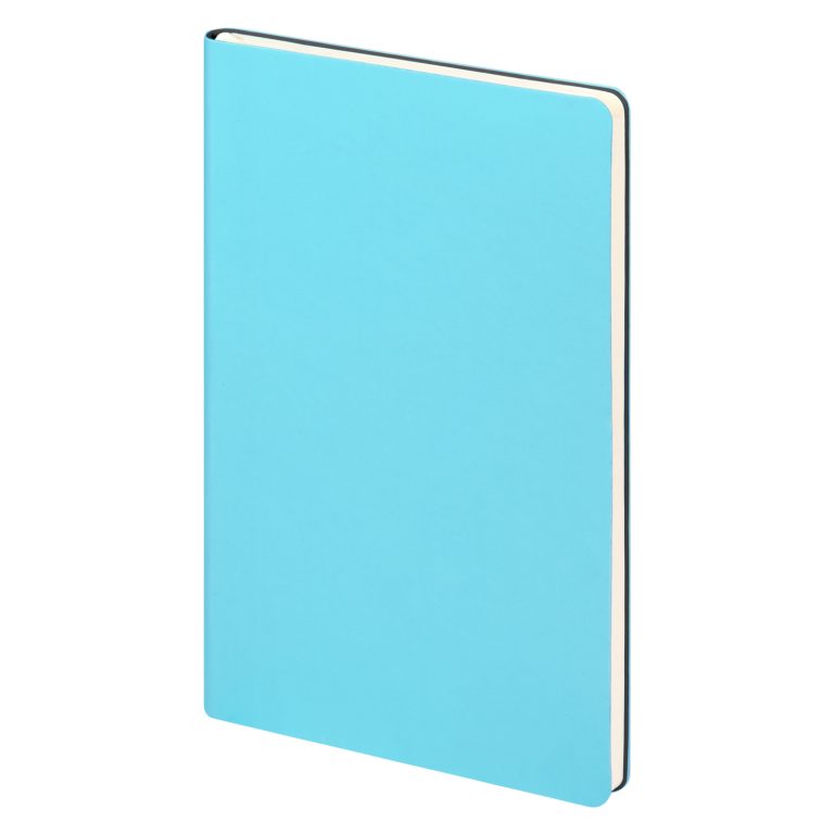 Ежедневник Спарк (Spark) недатированный, лазурный (без упаковки, без стикера, с серой подложкой) — изображение 4