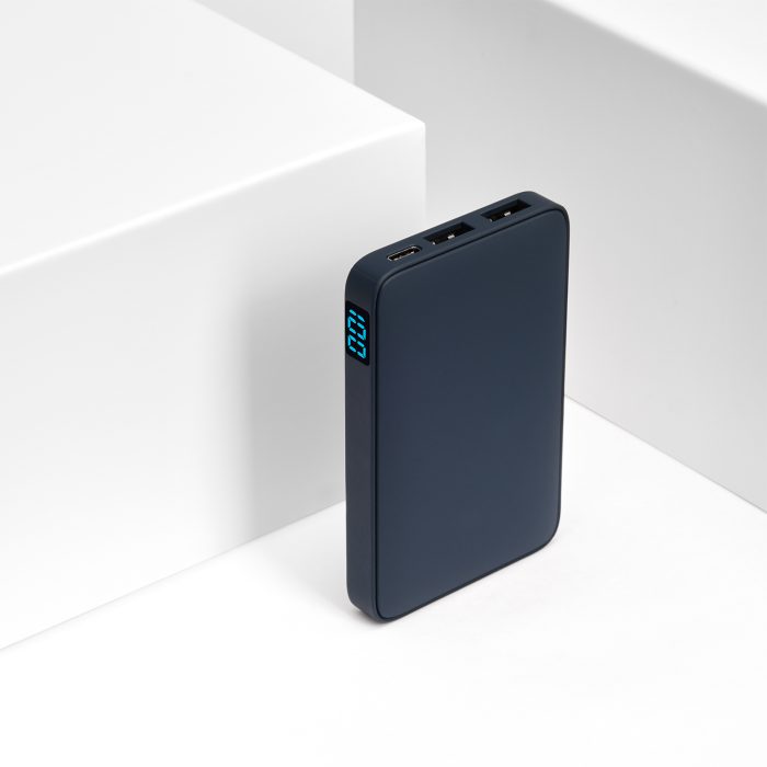 Внешний аккумулятор с подсветкой Ancor 5000 mAh, синий — изображение 8