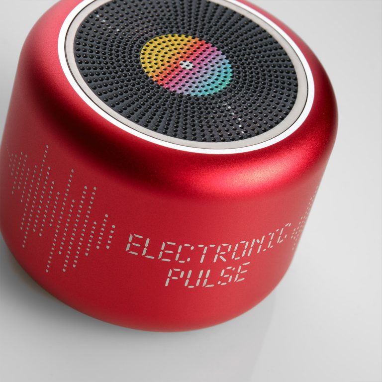 Беспроводная колонка Пассион (Passion) 80dB 600 mAh (Bluetooth 5.0), красная — изображение 9