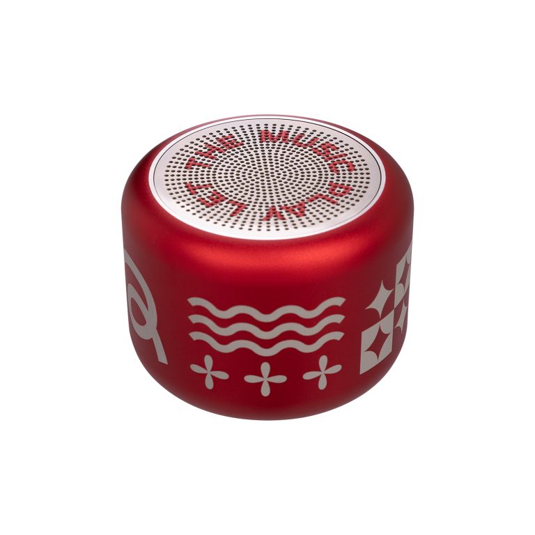 Беспроводная колонка Пассион (Passion) 80dB 600 mAh (Bluetooth 5.0), красная — изображение 10