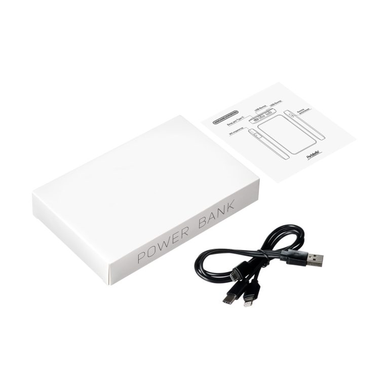 Внешний аккумулятор с подсветкой Анкор (Ancor) 5000 mAh, салатовый — изображение 9