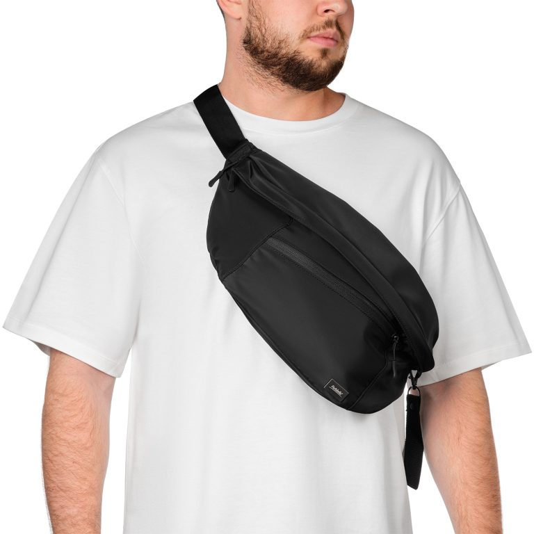 Сумка через плечо (cross body) Бостон (Boston), черная — изображение 5