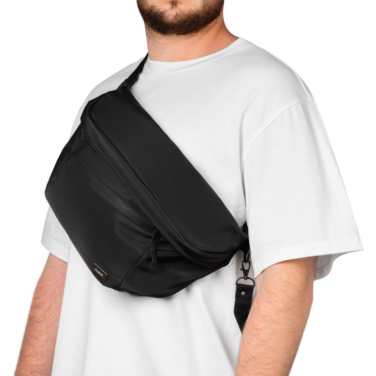 Сумка через плечо (cross body) Бостон (Boston), черная — изображение 6