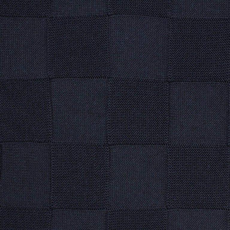 Плед Селла (Cella) вязаный, синий (без подарочной коробки) — изображение 4