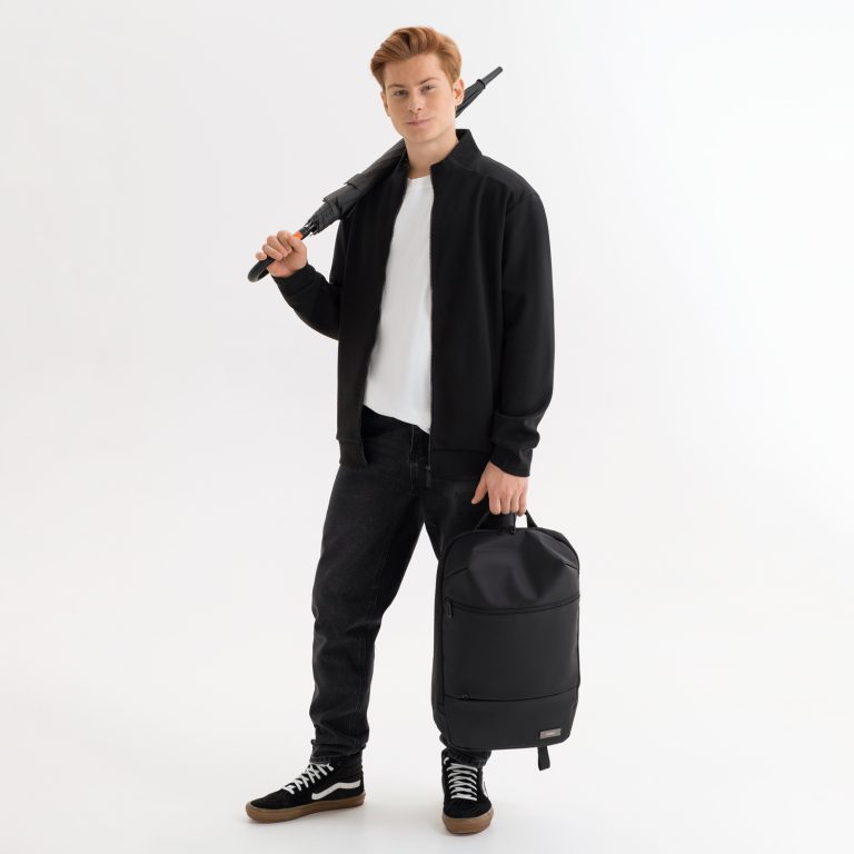 Толстовка на молнии Астин (Astin) черная, размер S/M — изображение 6