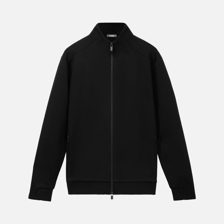 Толстовка на молнии Астин (Astin) черная, размер XXXL — изображение 8