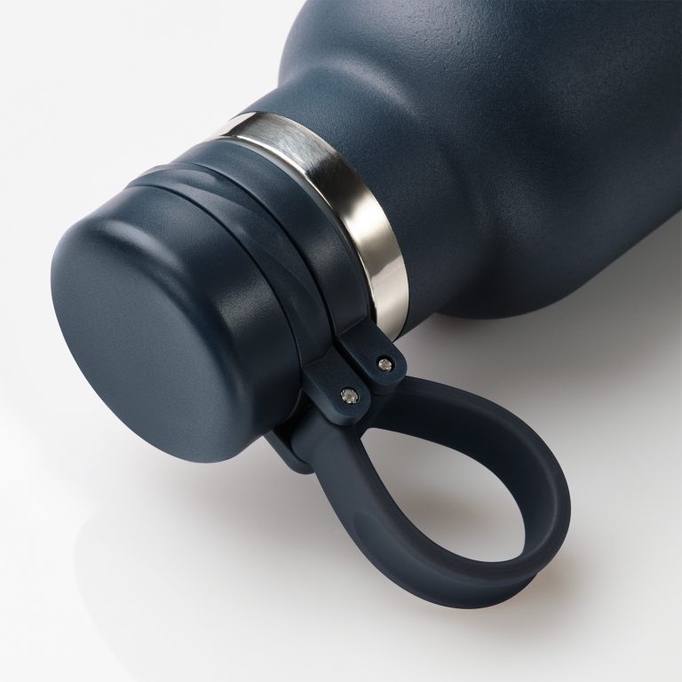 Термобутылка вакуумная герметичная Модена (Modena), синяя — изображение 9