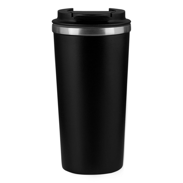 Подарочный набор Форгес (Forges), черный (шарф, термокружка) — изображение 3