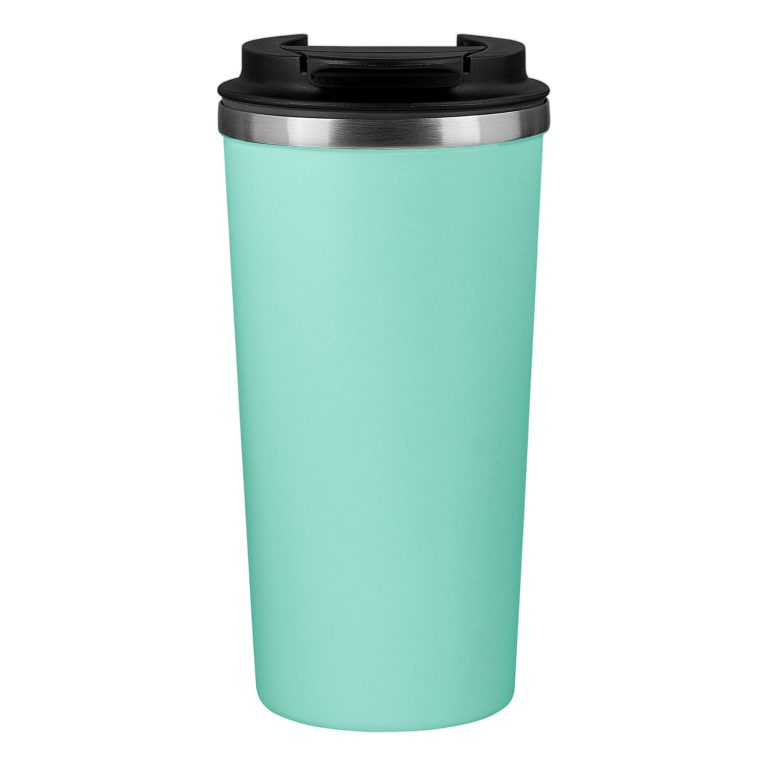 Подарочный набор Форгес (Forges), бежевый/аква (шарф, термокружка) — изображение 3