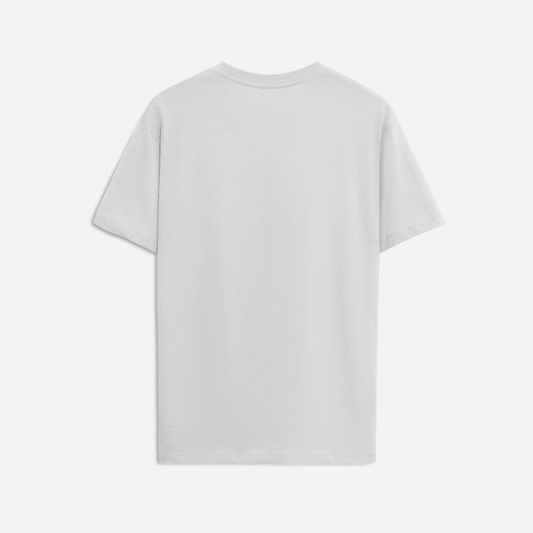 Футболка унисекс Крис (Kris), 150 гр., светло-серая — изображение 10