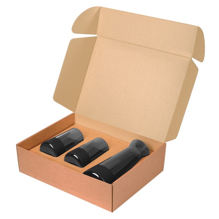 Подарочный набор декантер + 2 высоких стакана Блэк Эдишн (Black Edition), черный — изображение 3