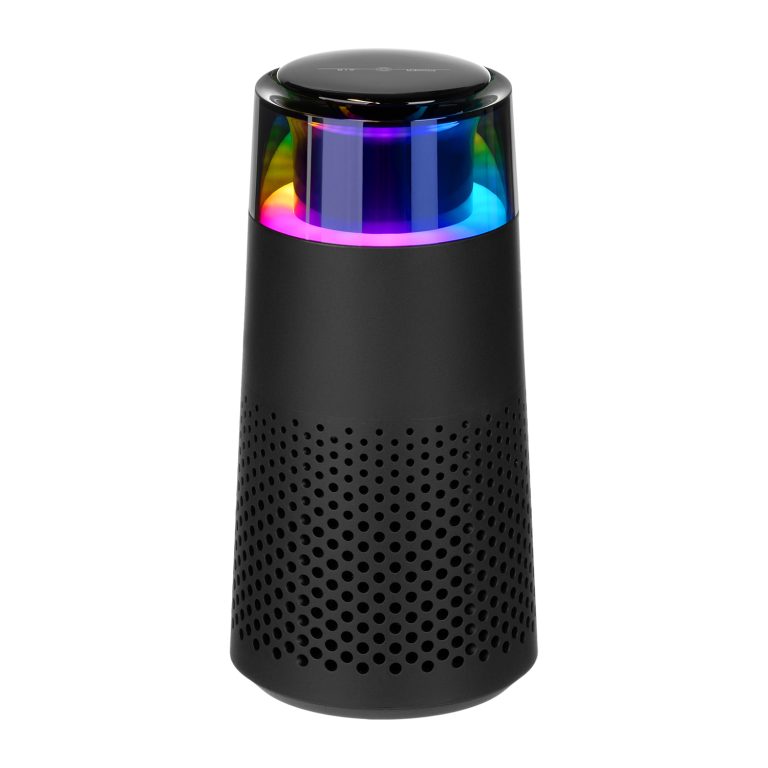 Очиститель воздуха с подсветкой Пьюр (Pure), черный — изображение 4