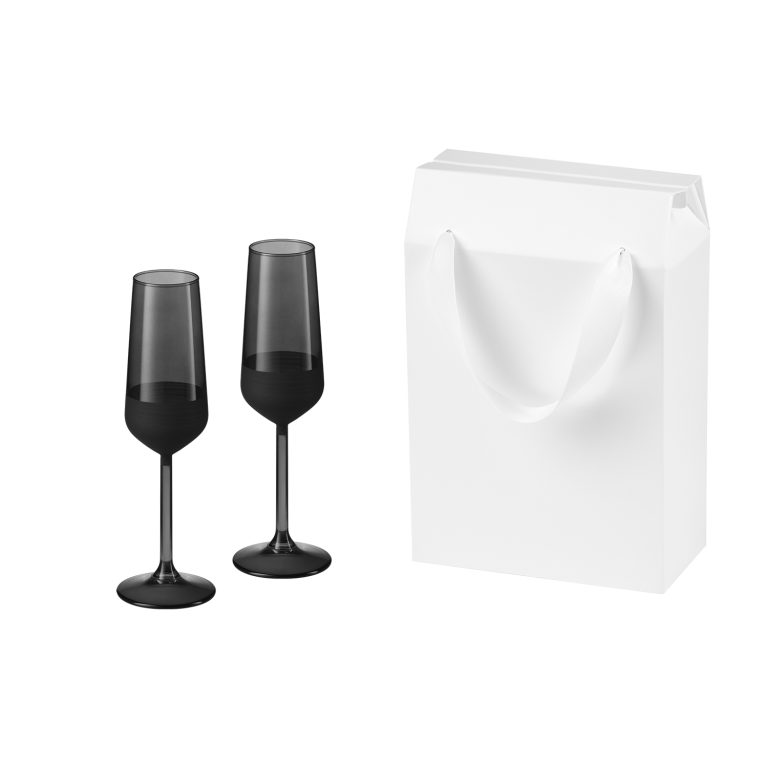 Подарочная коробка-пакет универсальная малая, белая, 186х100х277 мм — изображение 4