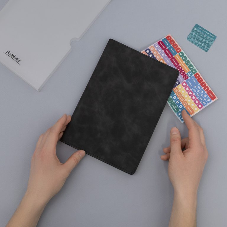 Ежедневник Верона (Verona) недатированный, черный — изображение 10