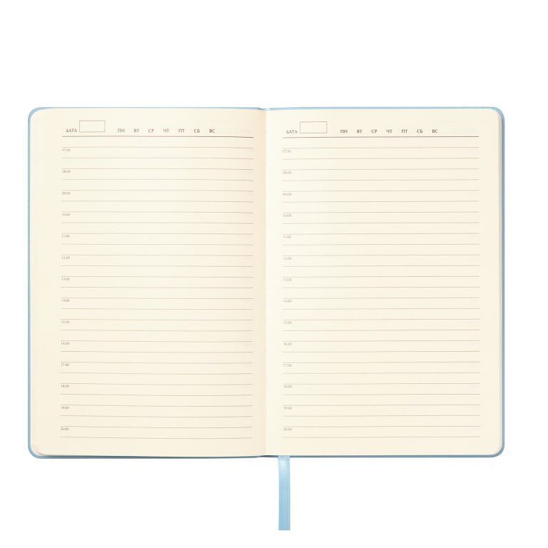 Ежедневник Верона (Verona) недатированный, голубой — изображение 7