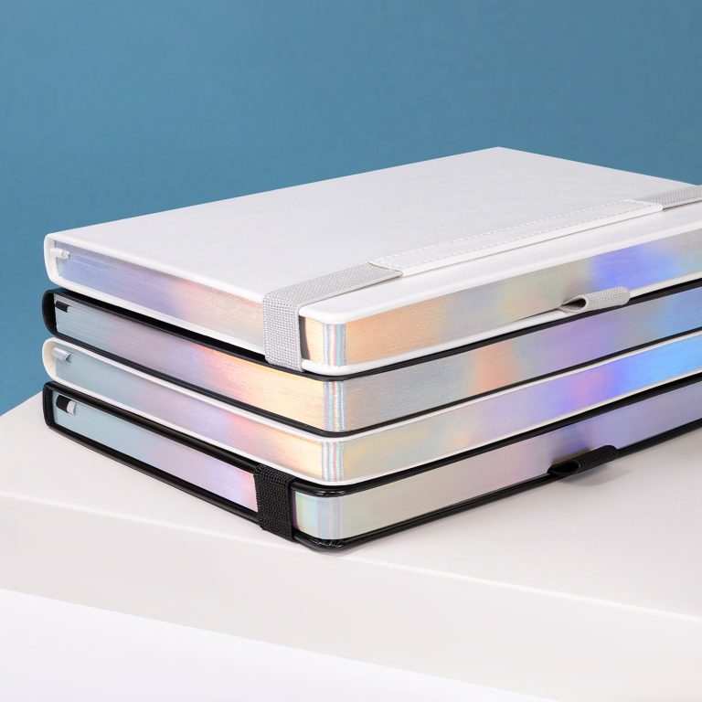 Ежедневник Гэлакси (Galaxy) недатированный, жесткая обложка, срез голограф. фольга, черный — изображение 7