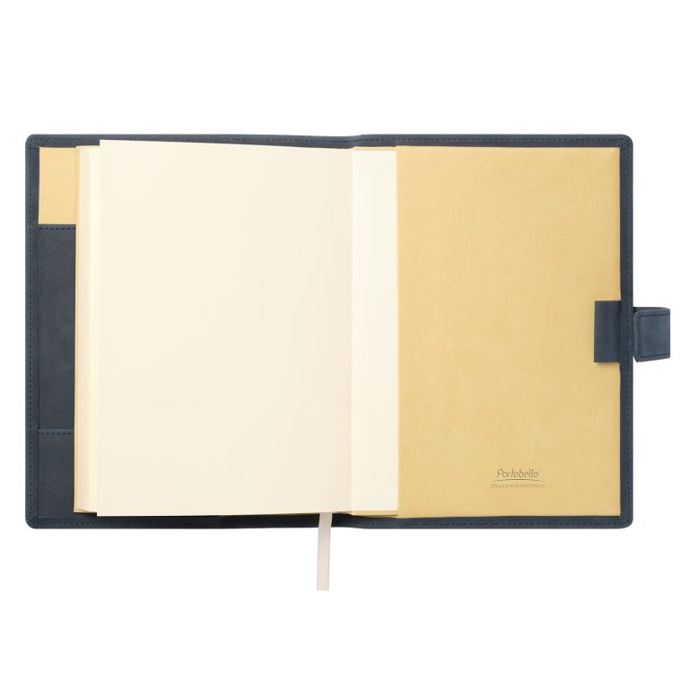 Ежедневник-портфолио Роял (Royal NEO) недатированный в подарочной коробке, синий — изображение 9