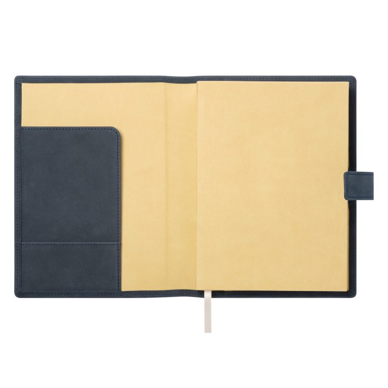 Ежедневник-портфолио Роял (Royal NEO) недатированный в подарочной коробке, синий — изображение 7