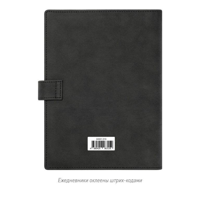 Ежедневник-портфолио Роял (Royal NEO) недатированный в подарочной коробке, черный — изображение 10