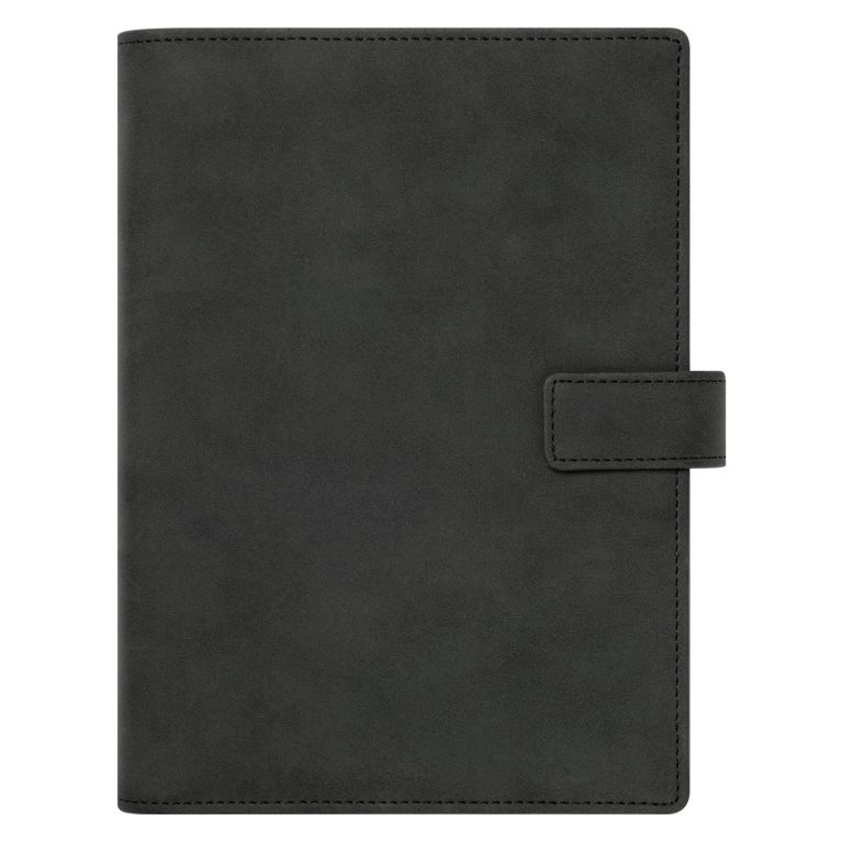 Ежедневник-портфолио Роял (Royal NEO) недатированный в подарочной коробке, черный — изображение 3