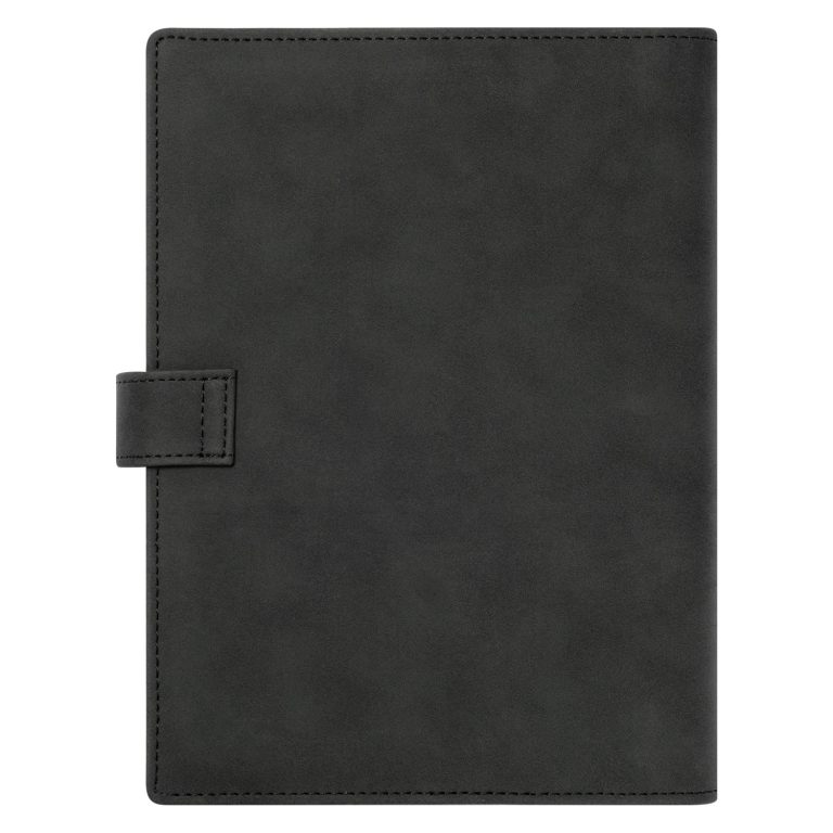 Ежедневник-портфолио Роял (Royal NEO) недатированный в подарочной коробке, черный — изображение 4