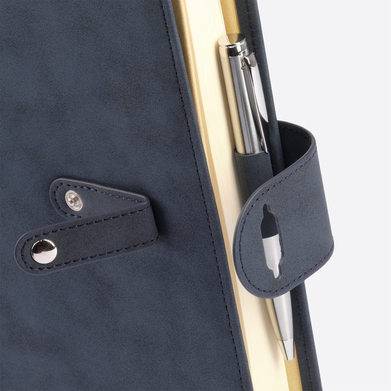 Ежедневник-портфолио Пассаж (Passage NEO) недатированный в подарочной коробке, синий — изображение 6