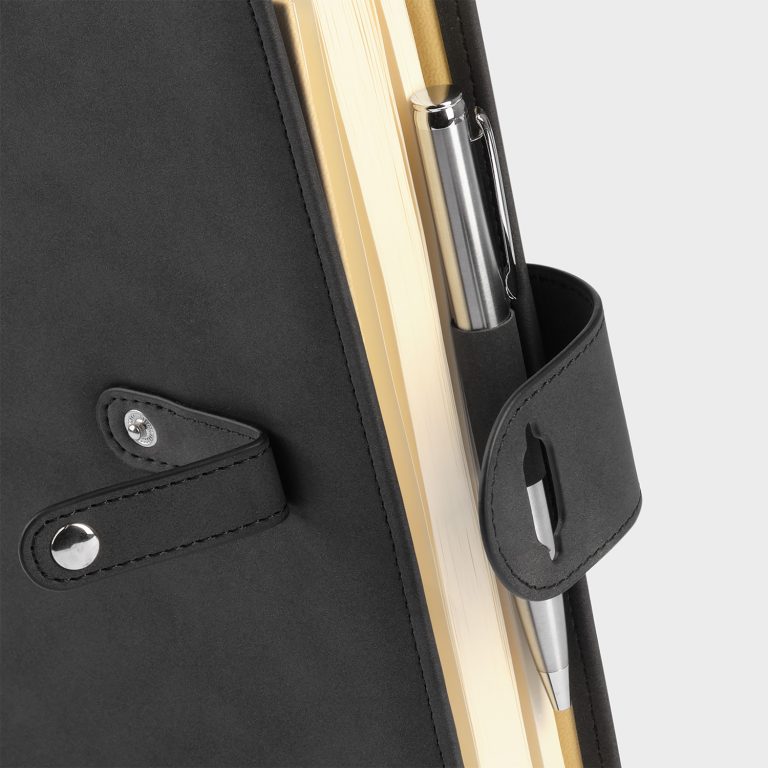 Ежедневник-портфолио Пассаж (Passage NEO) недатированный в подарочной коробке, черный — изображение 6