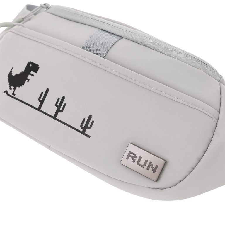 Поясная сумка Бостон (Boston), серый — изображение 10