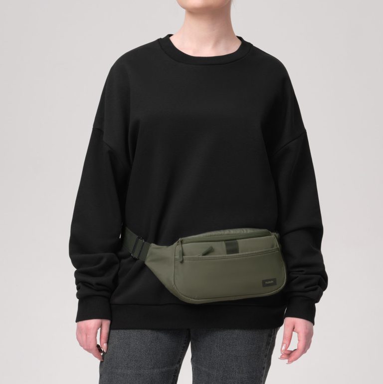Поясная сумка Бостон (Boston), зеленый — изображение 6