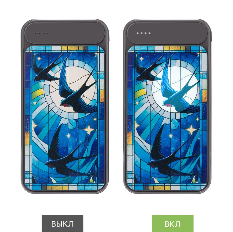 Внешний аккумулятор Старлайт Плюс НЕО (Starlight Plus NEO) 10000 mAh, серый — изображение 3