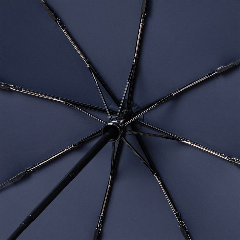 Зонт складной Азимут (Azimut), синий — изображение 10