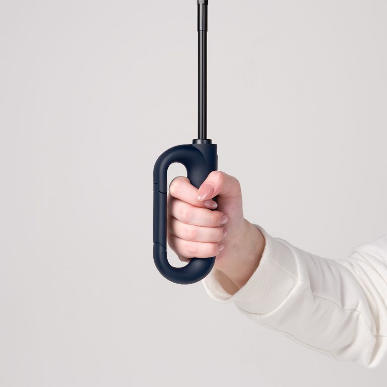 Зонт складной Азимут (Azimut), синий — изображение 7