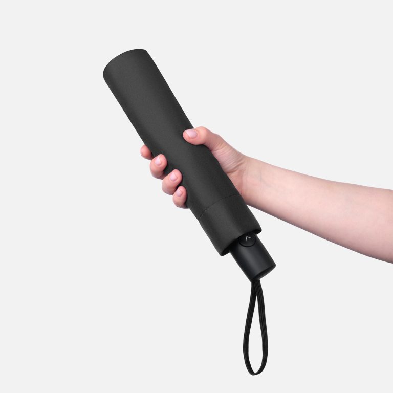 Зонт складной Атланта (Atlanta), черный — изображение 5