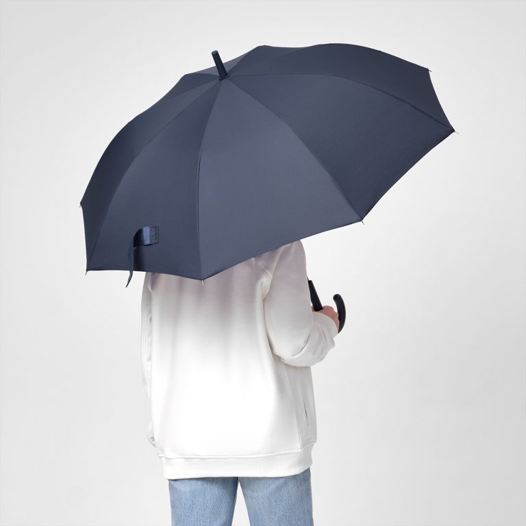 Зонт-трость Фантом (Phantom), синий — изображение 9