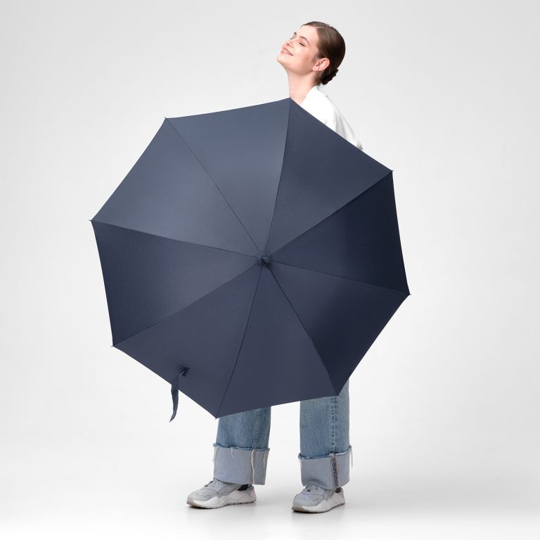 Зонт-трость Фантом (Phantom), синий — изображение 5