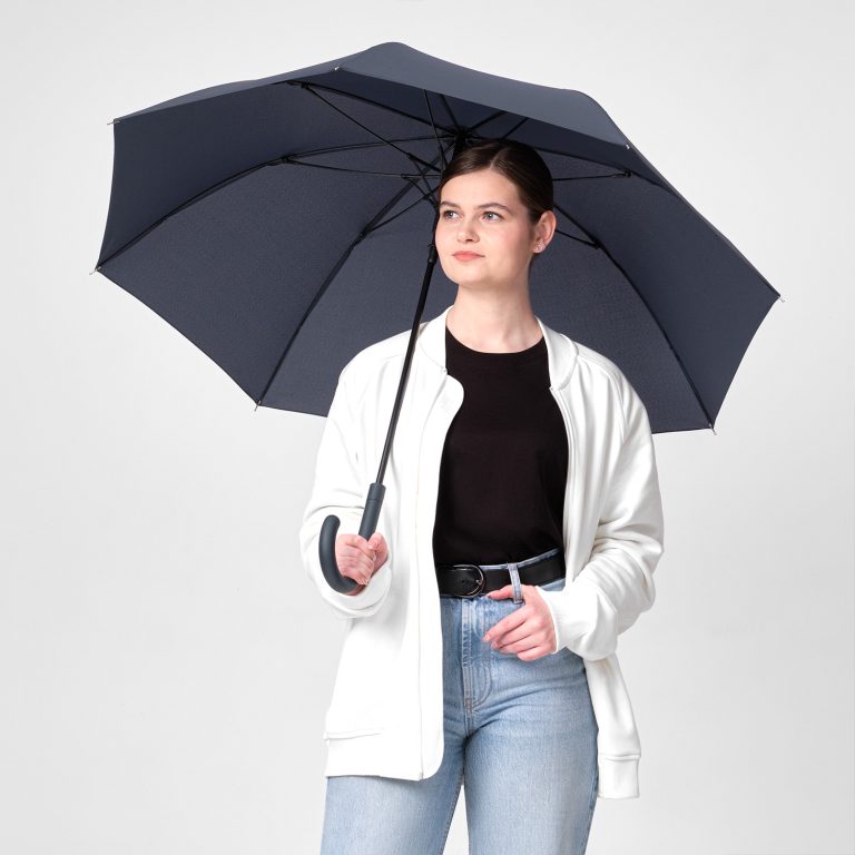 Зонт-трость Фантом (Phantom), синий — изображение 7