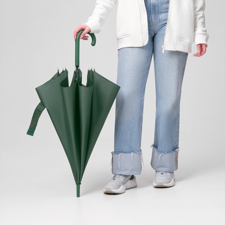 Зонт-трость Фантом (Phantom), зеленый — изображение 10