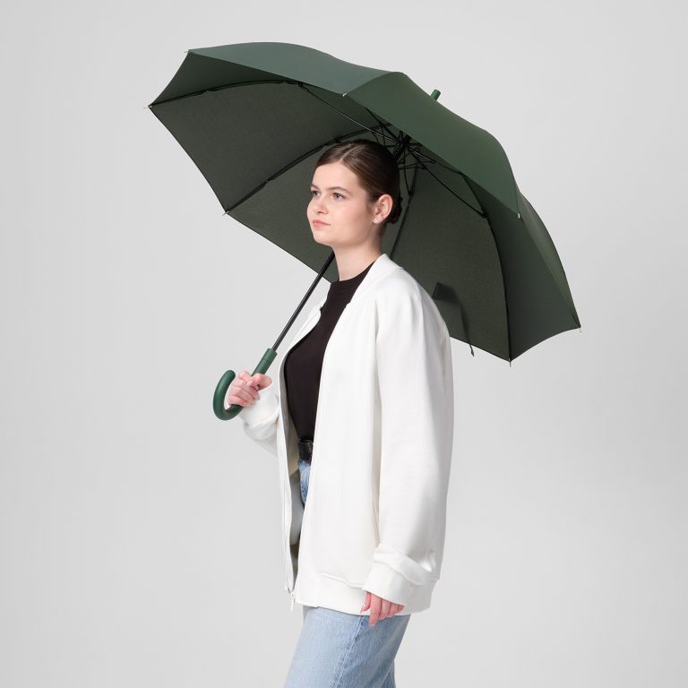 Зонт-трость Фантом (Phantom), зеленый — изображение 6
