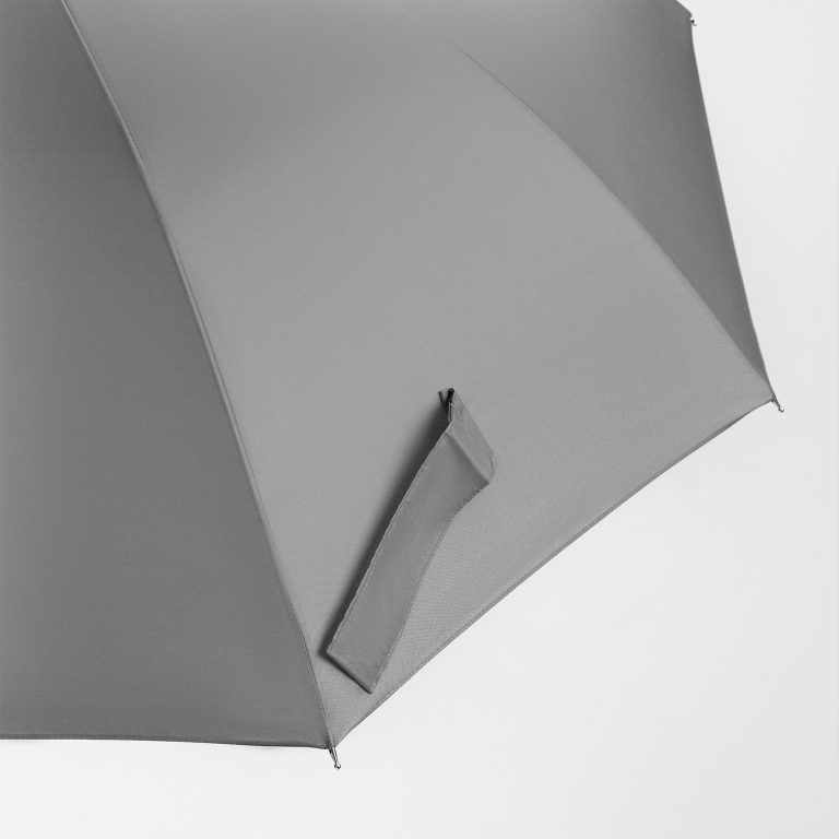 Зонт-трость Фантом (Phantom), серый — изображение 10
