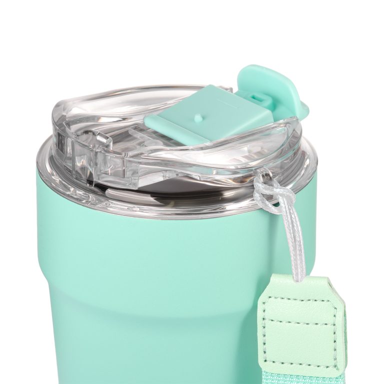 Термокружка вакуумная Монако (Monaco), аква — изображение 7