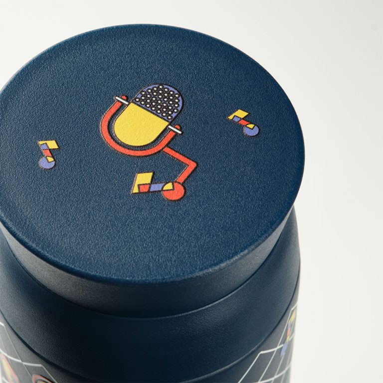 Термобутылка вакуумная герметичная Грейс (Grace), синяя — изображение 6