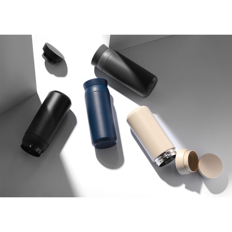 Термобутылка вакуумная герметичная Грейс (Grace), черная — изображение 8