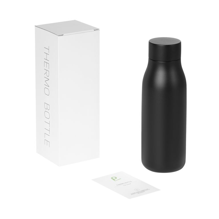 Термобутылка вакуумная герметичная Севилла (Sevilla), черная — изображение 5
